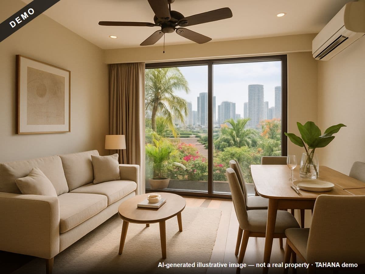[DEMO] 2BR condo in Poblacion, Metro Manila — photo 2